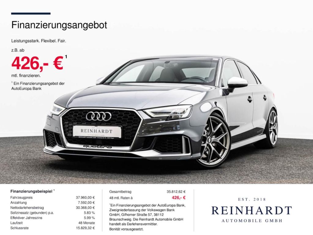 Bild des Angebotes Audi RS3 LIMOUSINE MATRIX/TEMPO./RS-SITZE/RS-AGA/DSP