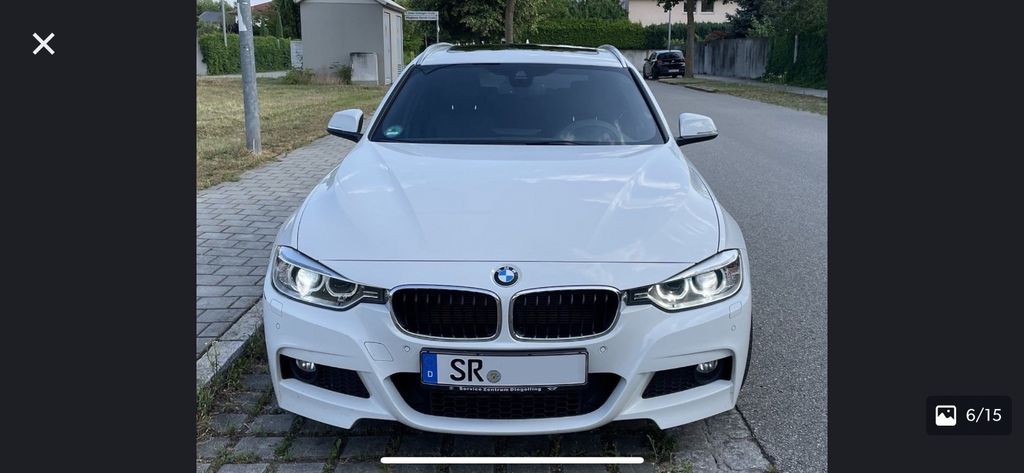 Bild des Angebotes BMW 325d Touring M-Paket, Panoramadach, HUD, usw.