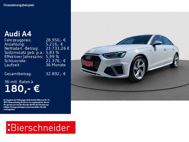 Bild des Angebotes Audi A4 Lim 35 TFSI S-Line AHK LED CAM ACC NAVI 18