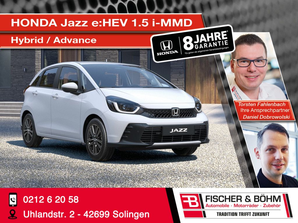 Bild des Angebotes Honda Jazz e:HEV 1.5 i-MMD Hybrid Advance