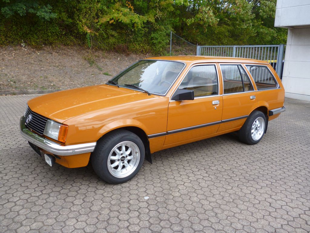 Opel Rekord E Caravan, AHK, H-Zulassung, Schalter