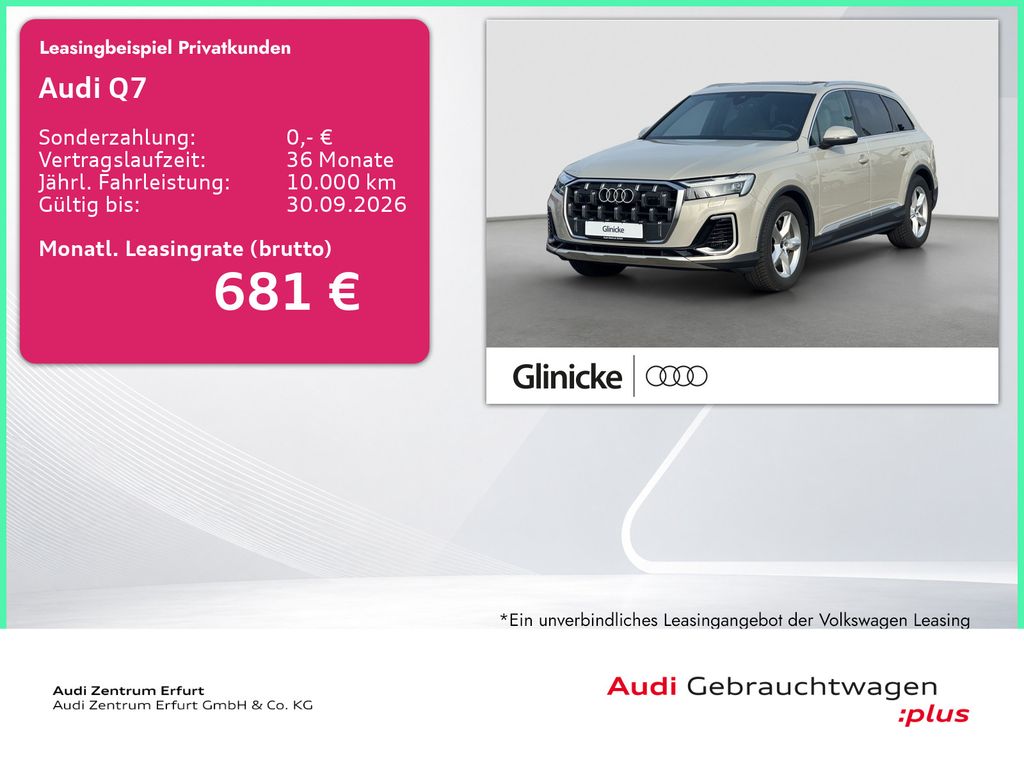 Bild des Angebotes Audi Q7 55 TFSI quattro tiptronic S-Line Matrix Stand