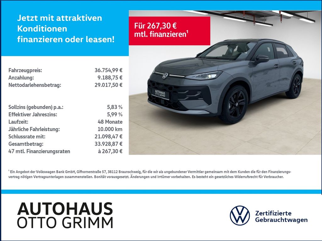 Bild des Angebotes Volkswagen T-Roc 1.5 eTSI Style AHK IQ-Light Kamera