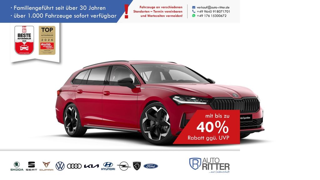 Bild des Angebotes Skoda Superb Combi Sportline ACC|HuD|AHK|RFK|PANO|M...