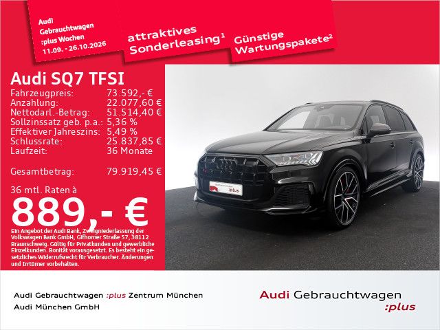 Bild des Angebotes Audi SQ7 TFSI Competition+ UPE:137" Carbon/Pano/B&Oad