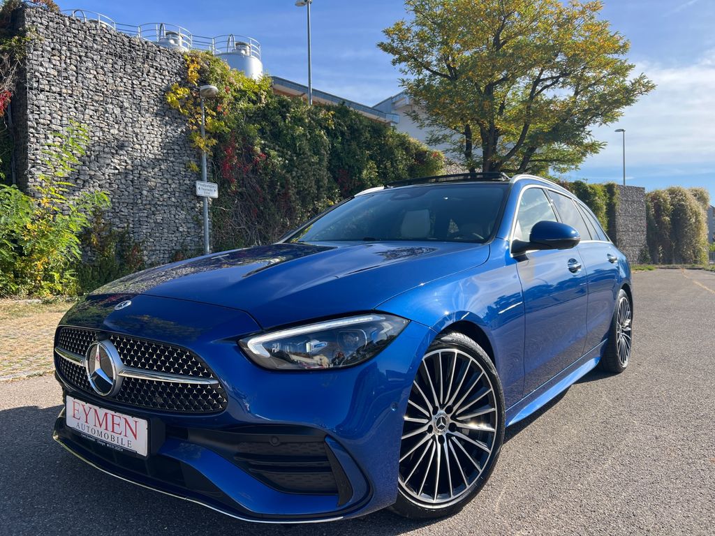 Bild des Angebotes Mercedes-Benz C 300d /PANO/Edition AMG LINE/LEDER WEISS/AHK