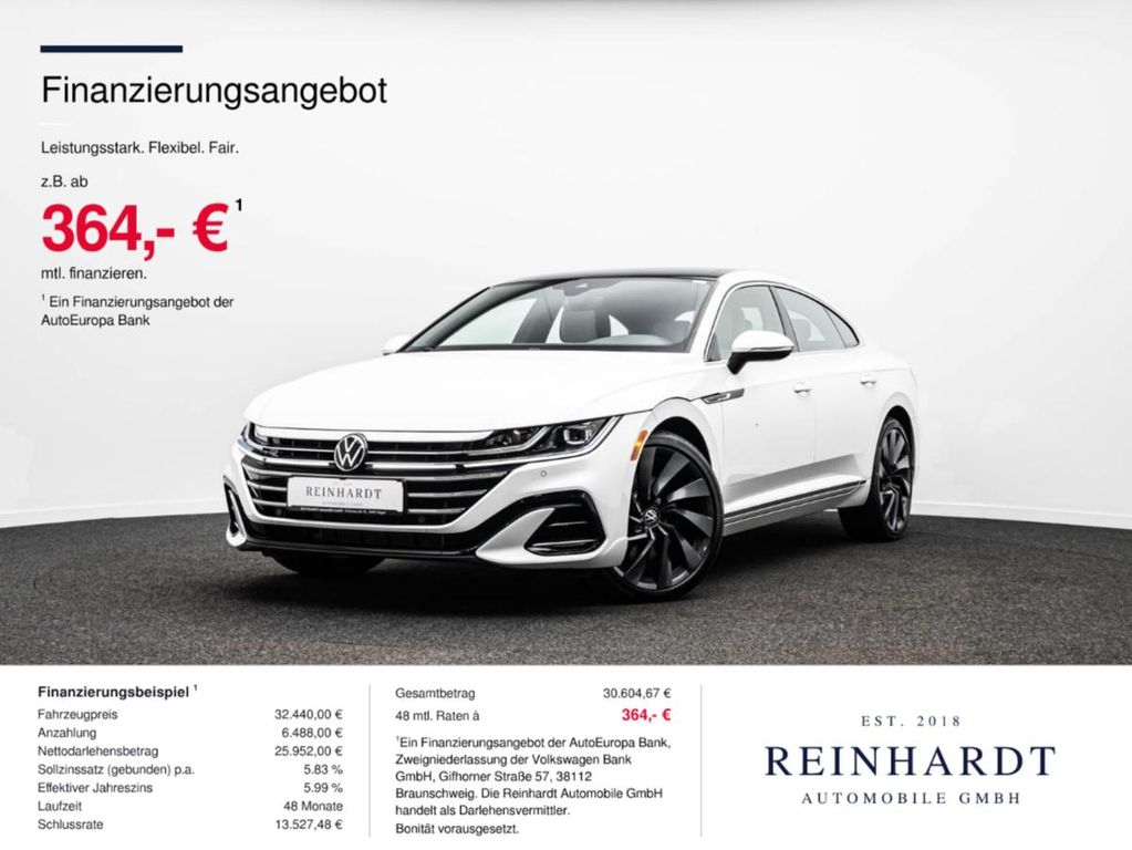 Volkswagen ARTEON LIMOUSINE 2.0TSi R LINE 4M IQ-L/ACC/PANO