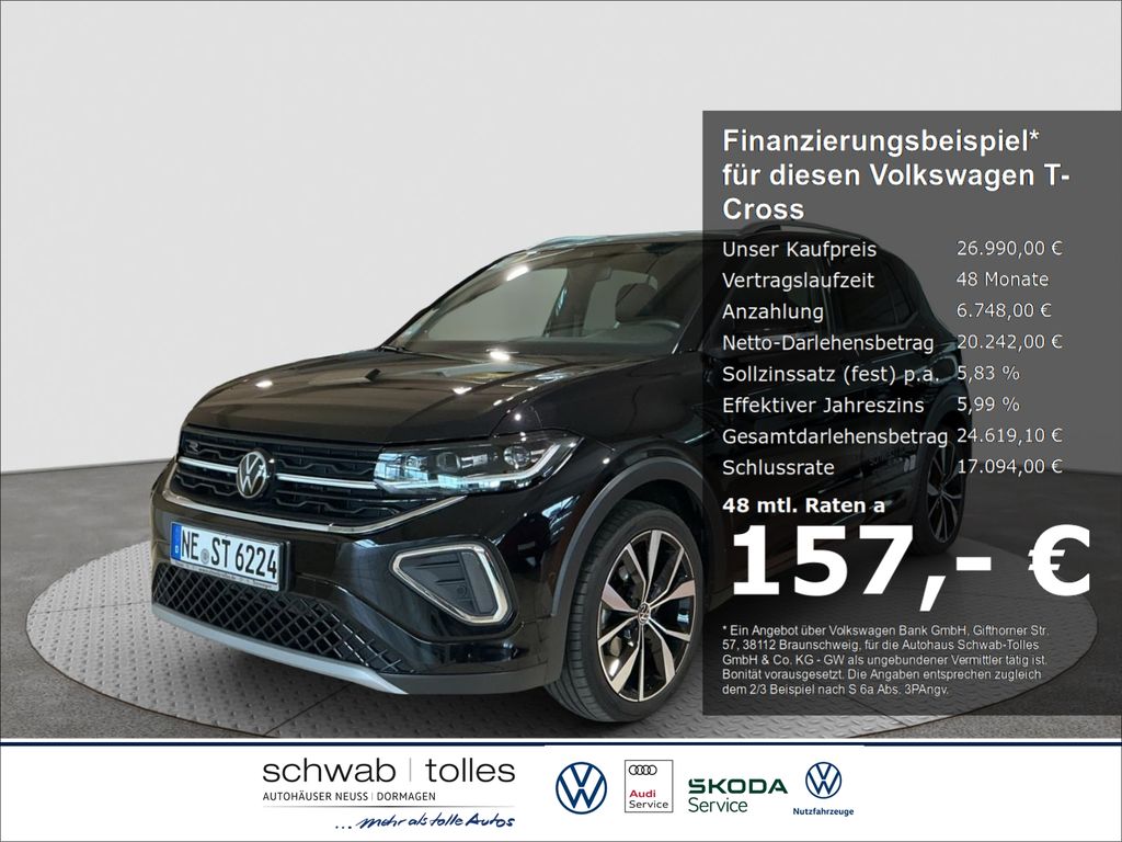 Bild des Angebotes Volkswagen T-Cross R-Line 1.5 TSI DSG AHK IQLIGHT Beats Rüc