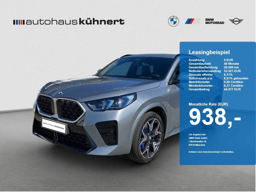 BMW X2 sDrive20i UPE 63.690 EUR ///M-Sport SpurA AHK