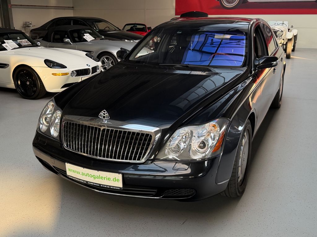 Bild des Angebotes Maybach 57 Caspi Schwarz Amboina Distronic Service MwSt