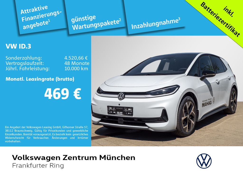 Bild des Angebotes Volkswagen ID.3 Neo Style 140 kW WärmePu CCS IQ.Light IQ.Dr