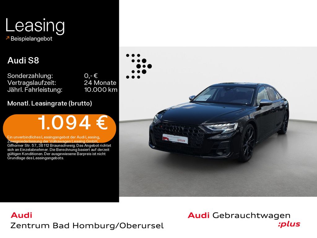 Bild des Angebotes Audi S8 TFSI qu tiptronic*Navi*DVD*Matrix*HUD*B&O*Pan