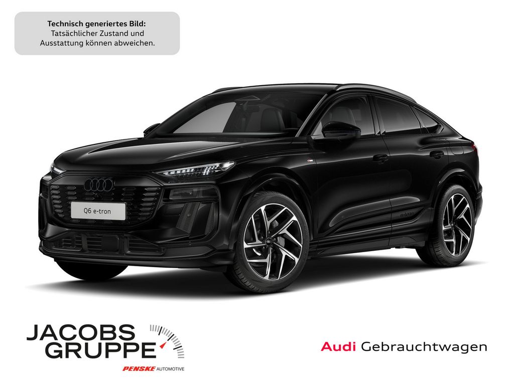 Bild des Angebotes Audi Q6 e-tron Sportback qu. 2xS line/All Black/Matri