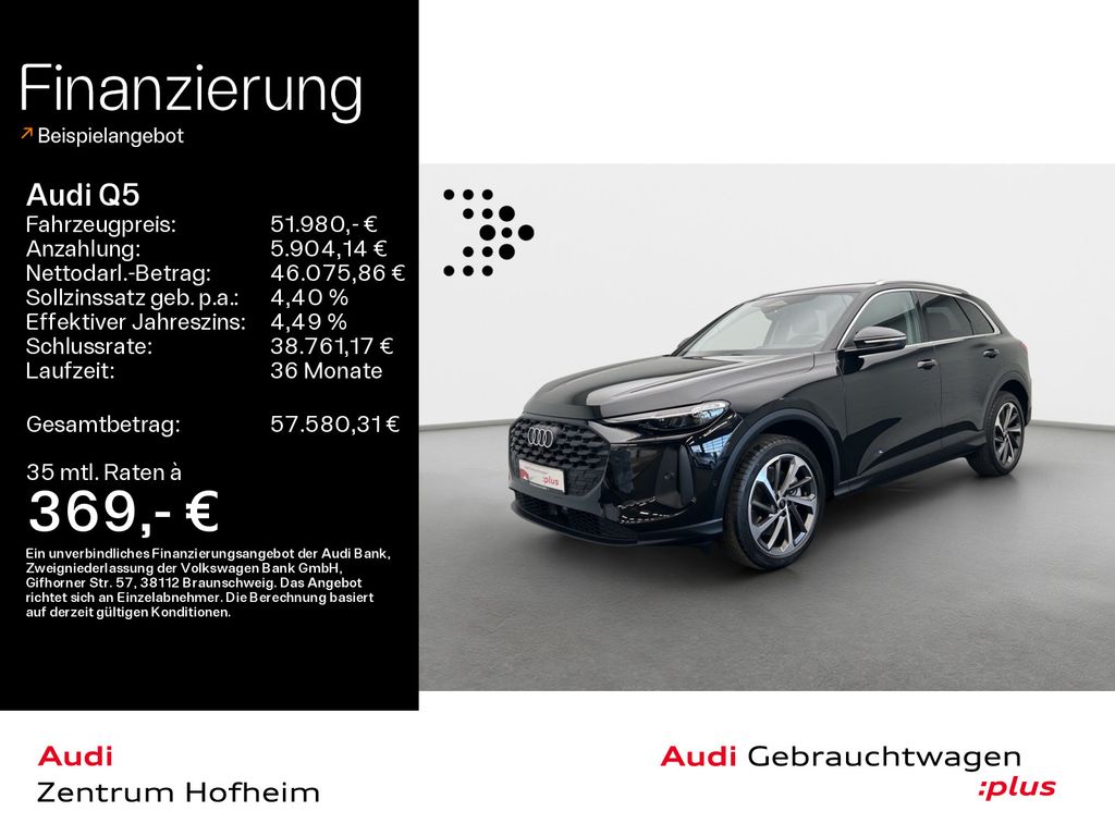 Bild des Angebotes Audi Q5 40 TDI qu S tro*Pano*LED+*Virtual*Navi+*Teill