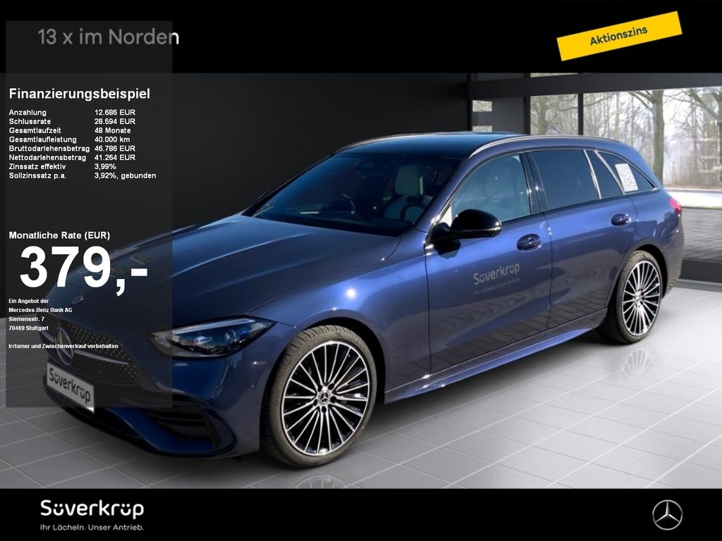 Bild des Angebotes Mercedes-Benz C 220 d T-Modell AMG NIGHT MEMO 360 AHK DISTR
