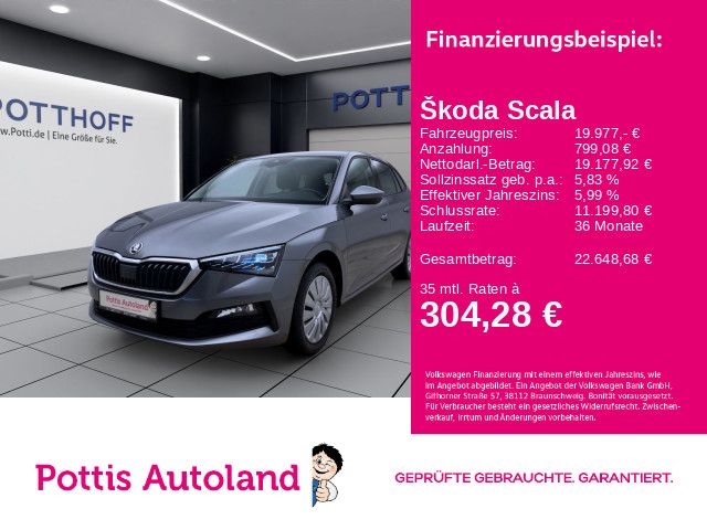 Bild des Angebotes Skoda Scala 1.5 TSI DSG AMBITION SITZHZG PDC KLIMA LED