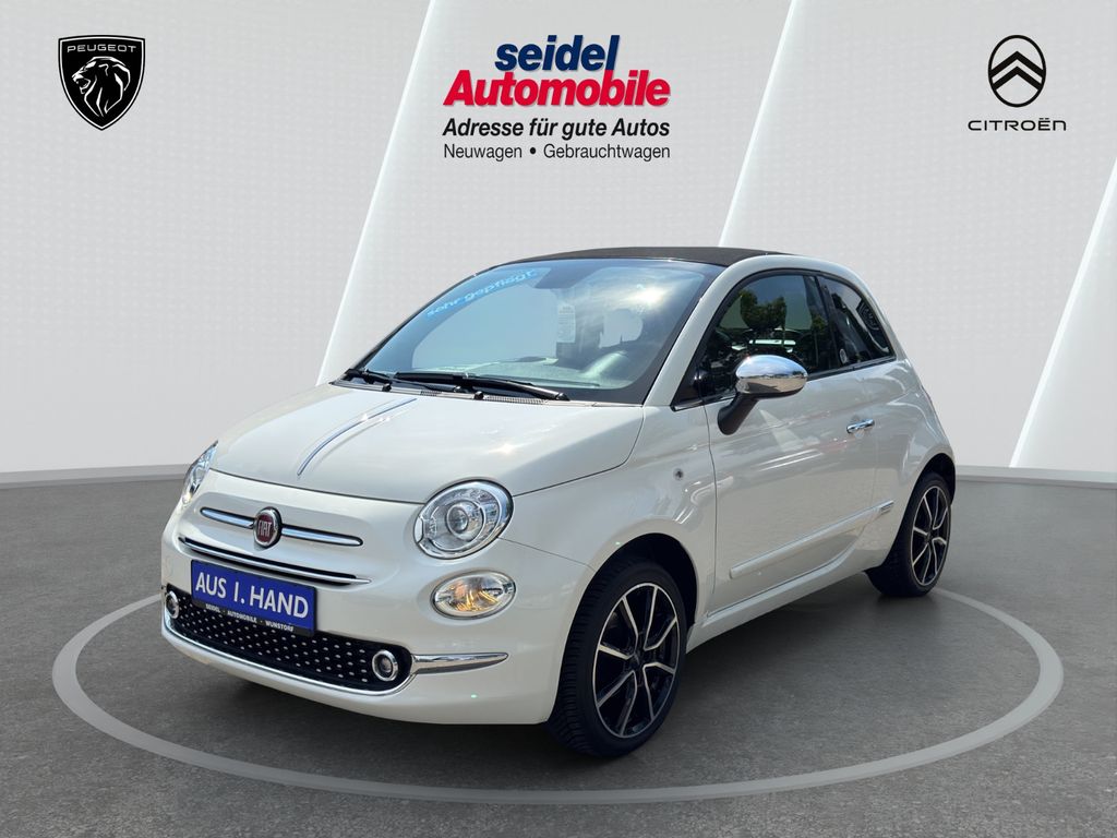Bild des Angebotes Fiat 500C 1.2 8V LOUNGE Cabrio, 1.Hand, wenig KM