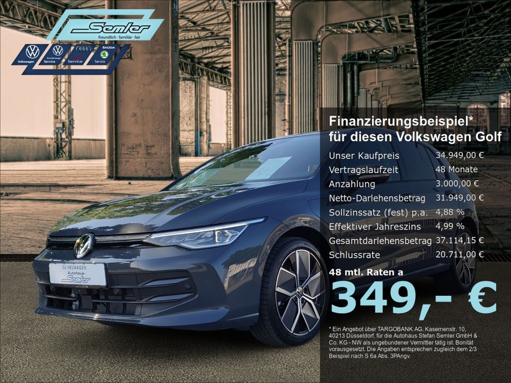 Bild des Angebotes Volkswagen Golf VIII 1.5 TSI Life eHybrid DSG MATRIX KESSY