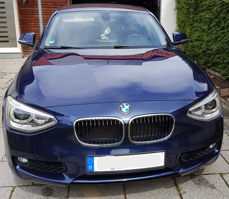 Bild des Angebotes BMW 118i -Tiefseeblau Metallic + Lederausstattung