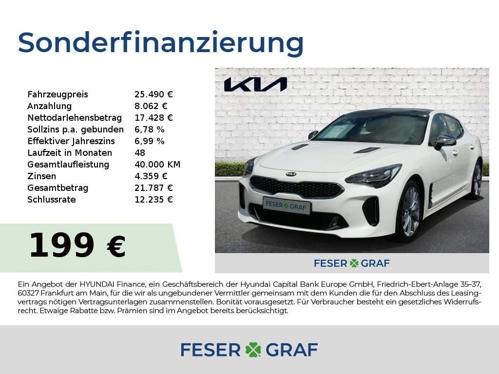 Bild des Angebotes Kia Stinger CRDi VGT 2.2 GT-Line, Dashcam, Pedalbox