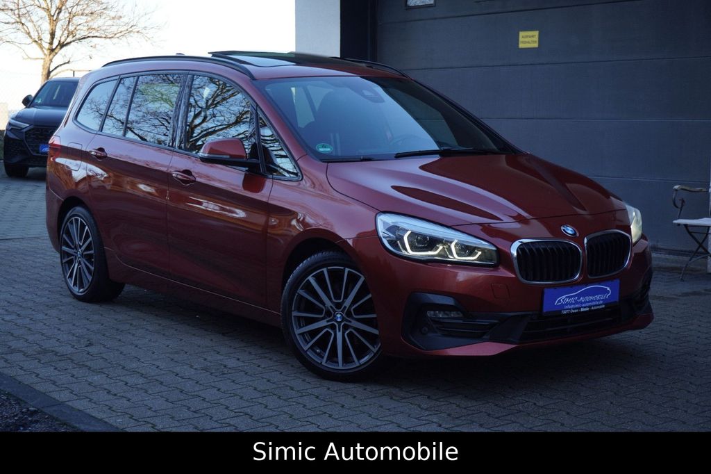 Bild des Angebotes BMW 218d Gran Tourer Sport Line tLEDER+NAVI+PANO+7Si