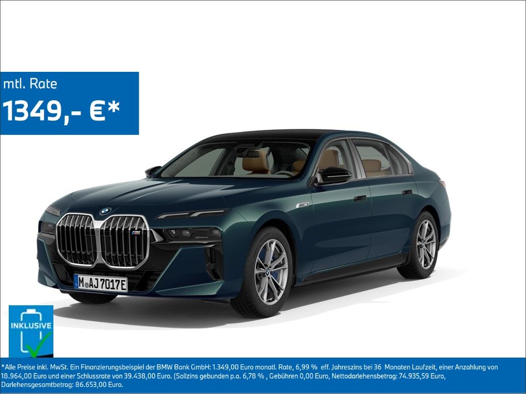 Bild des Angebotes BMW i7 M70 xDrive/Panoramadach/Navi/Bowers & Wilkins
