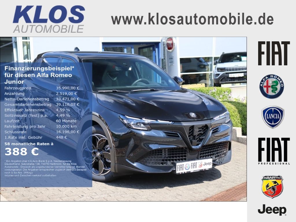 Bild des Angebotes Alfa Romeo Junior IBRIDA Q4 1.2 VGT 145PS DCT6 SPORT SABELT