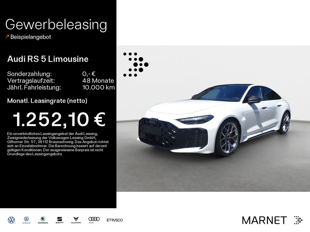 Bild des Angebotes Audi RS 5 Limousine 5 470 kW tiptronic