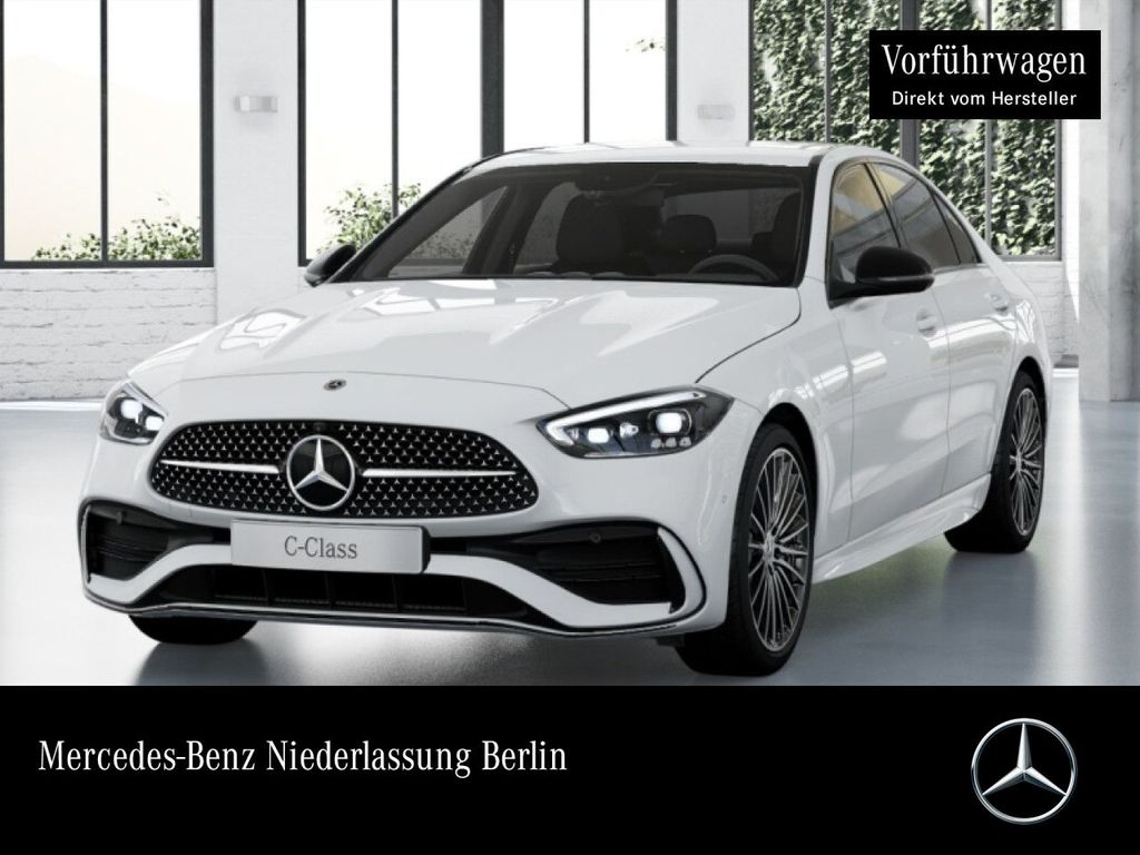 Bild des Angebotes Mercedes-Benz C 200 AMG+NIGHT+360+AHK+19"+TOTW+KEYLESS+9G