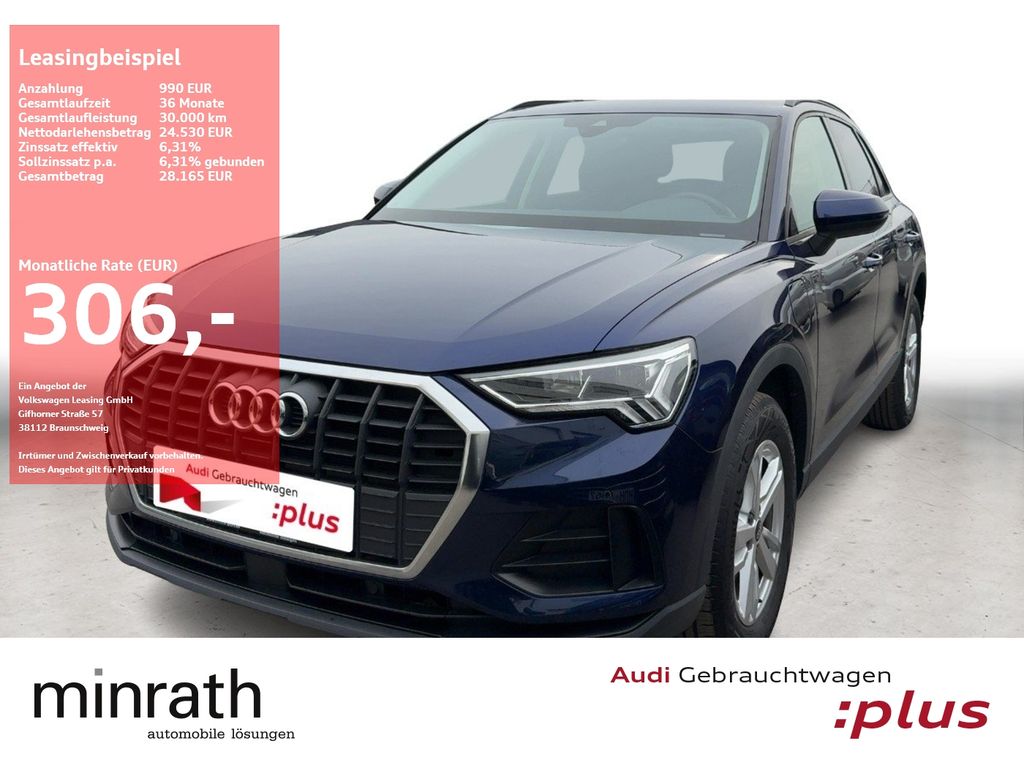 Audi Q3 45 TFSI e APP+DAB+SHZ+VIRT+LED+NAVI+PDC