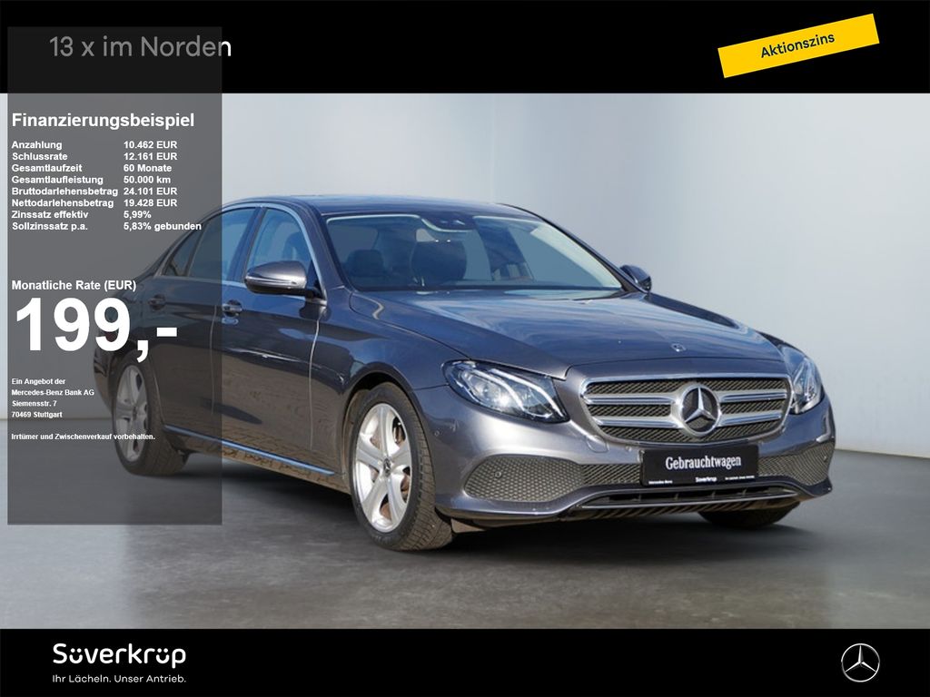 Bild des Angebotes Mercedes-Benz E 400 4M AVANTGARDE COMAND WIDE KAMERA SPUR PDC