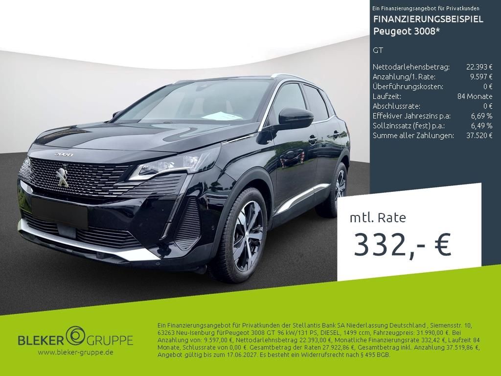 Bild des Angebotes Peugeot 3008 1.5 BlueHDi 130