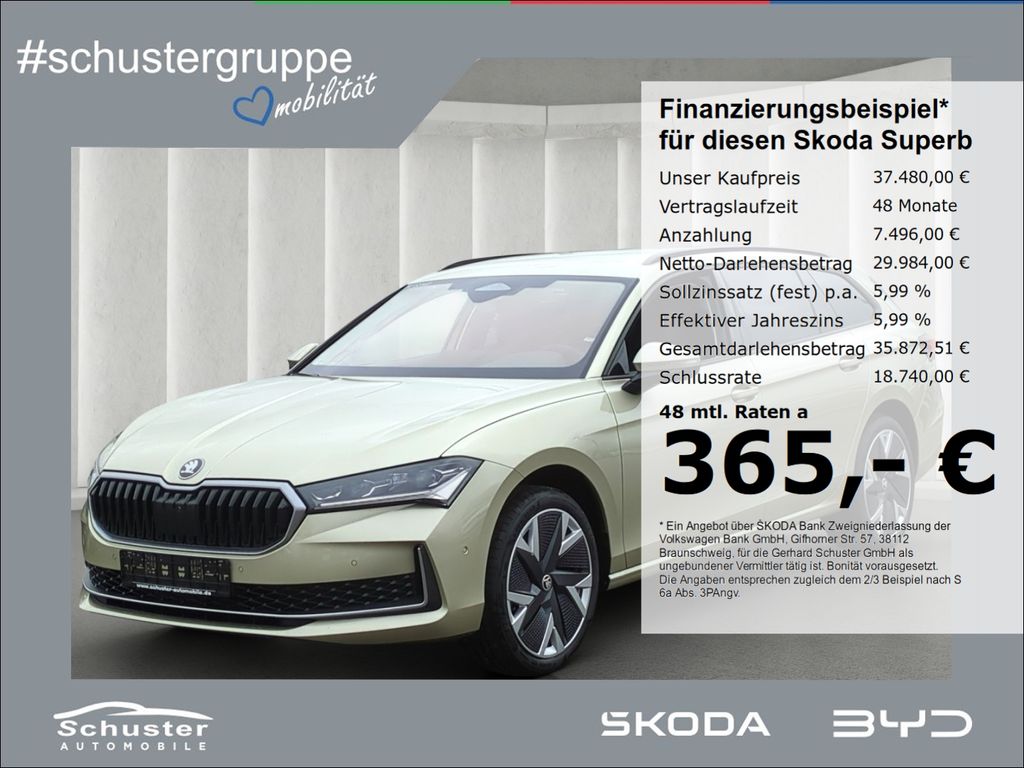 Bild des Angebotes Skoda Superb Combi Selection TDI*DSG AHK 360°Kam Leder