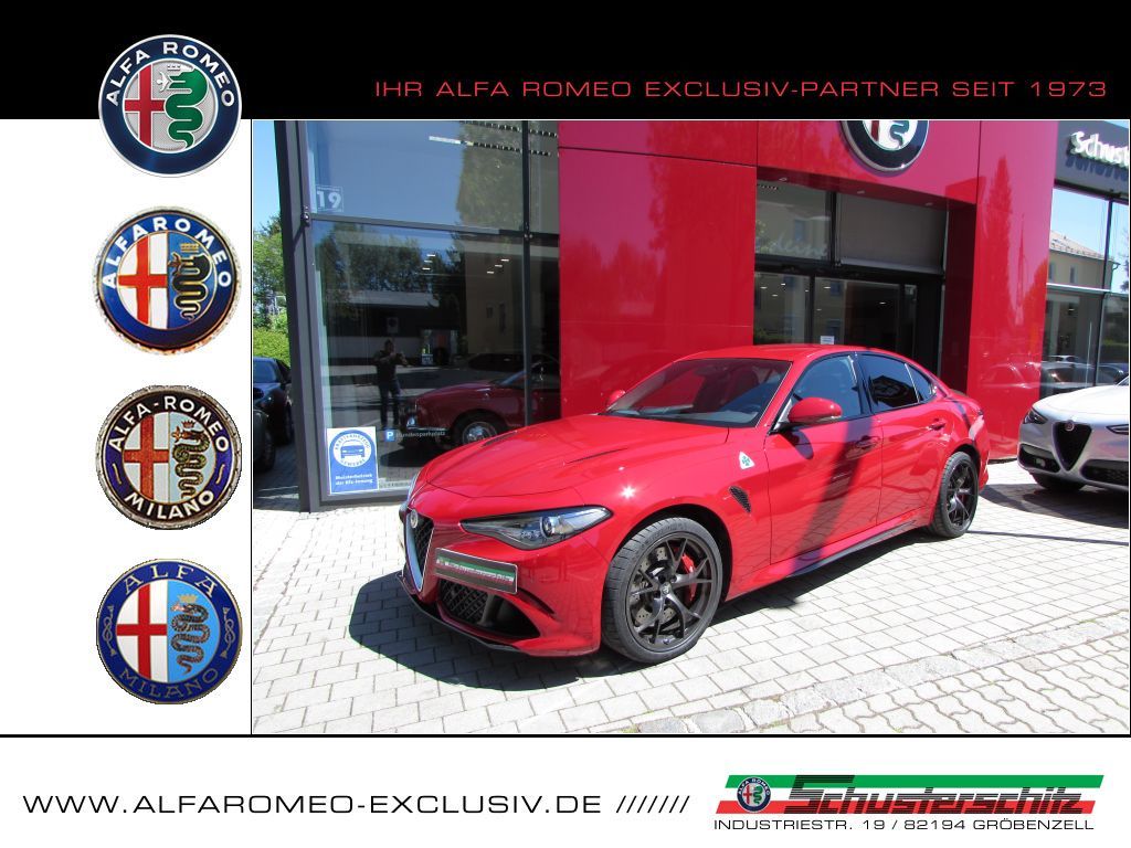 Bild des Angebotes Alfa Romeo GIULIA 2.9 QUADRIFOGLIO MT6 HANDS. 2. HAND TOP