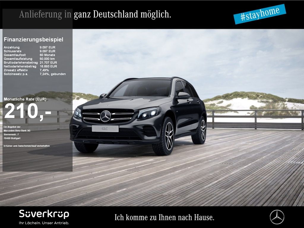 Bild des Angebotes Mercedes-Benz GLC 350 e 4M AMG BURM NIGHT AHK DISTR KAMERA PDC