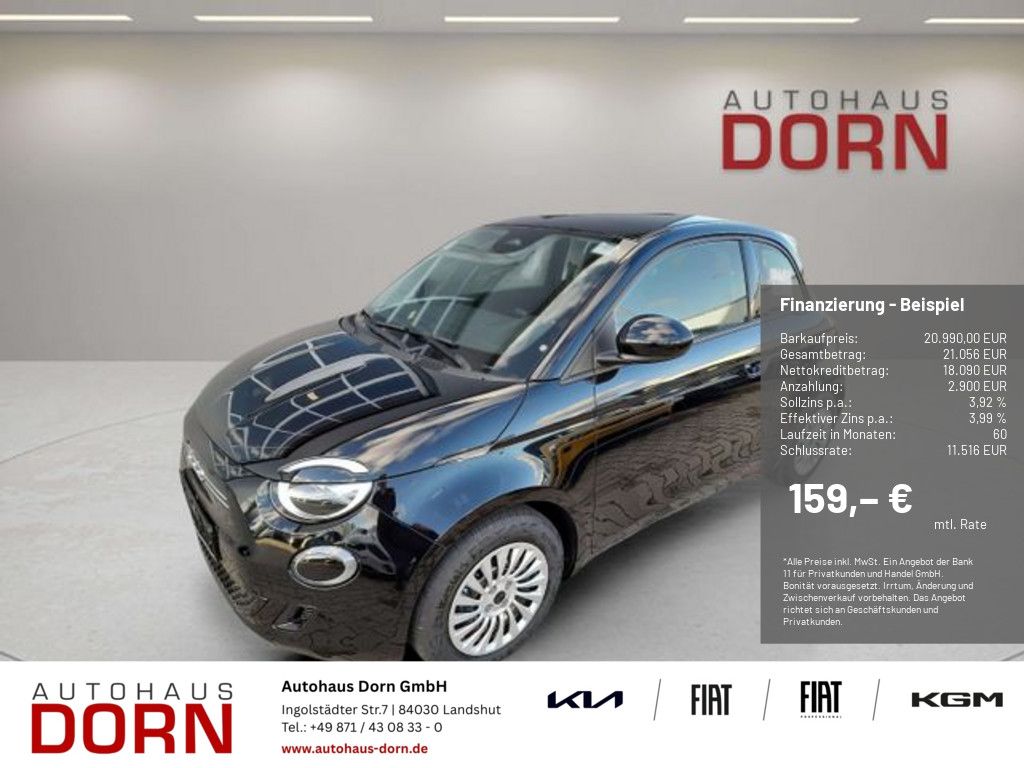Bild des Angebotes Fiat 500e Action 23,8 kWh Klima, AppleCarPlay
