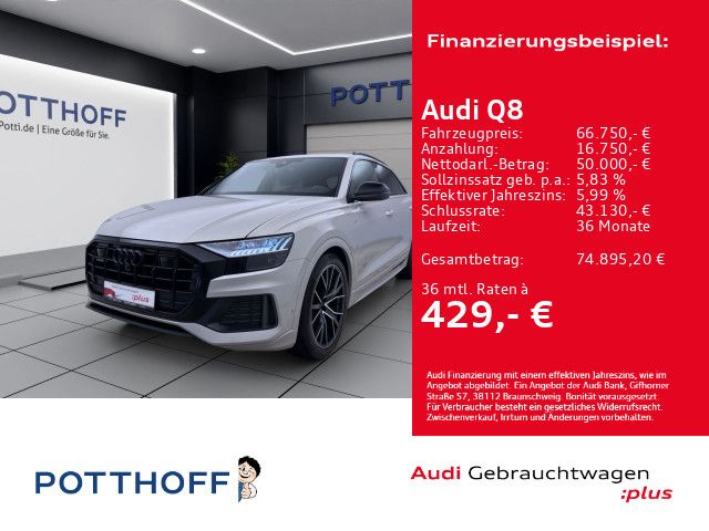 Bild des Angebotes Audi Q8 50 TDI Q S LINE STDHZG PANO AHK HD-MATRIX B&O