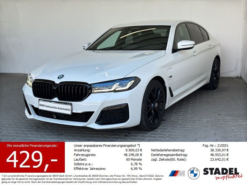 Bild des Angebotes BMW 545e xDrive Lim. M Sport Navi.Laser.HuD.AHK.ACC