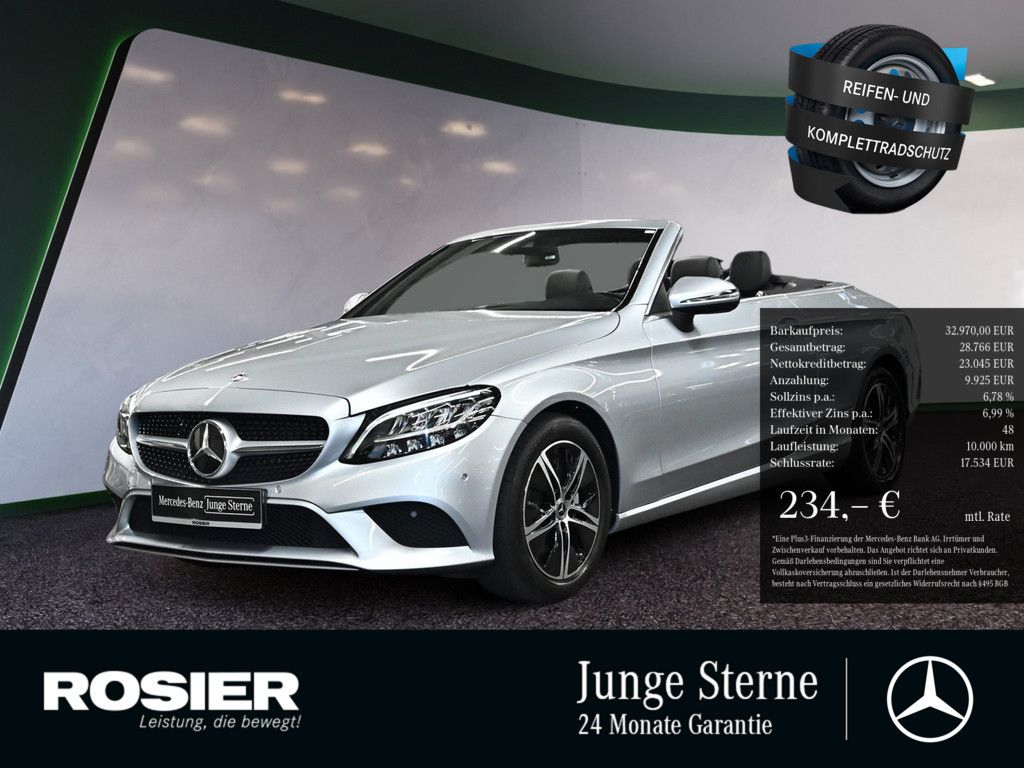 Bild des Angebotes Mercedes-Benz C 220 d Cabriolet LED NAVI KAMERA SPURH. SPURW.