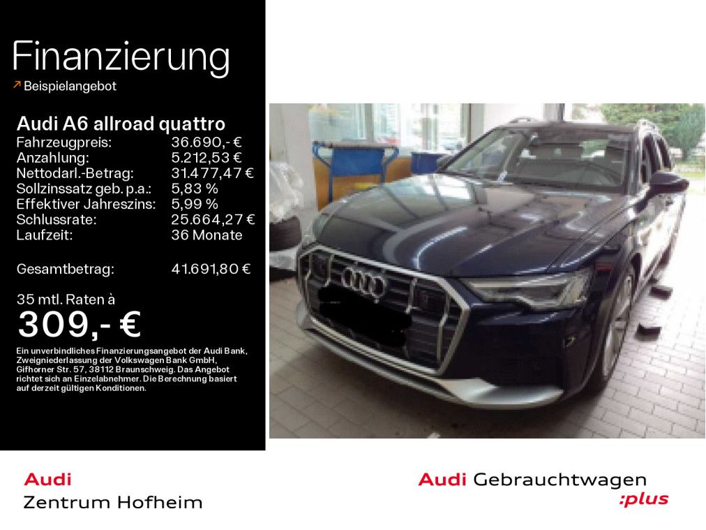 Bild des Angebotes Audi A6 allroad quattro 55 TFSI S tro*Air*B&O*Pano*St