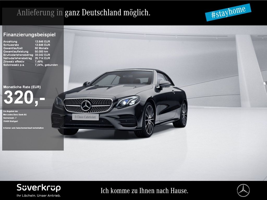 Bild des Angebotes Mercedes-Benz E 350 Cabriolet AMG BURM NIGHT COMAND WIDE MEMO