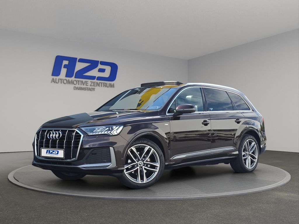 Bild des Angebotes Audi Q7 50 TDI qua STDNHZ PANO AHK SITZBLF 360° LUFT