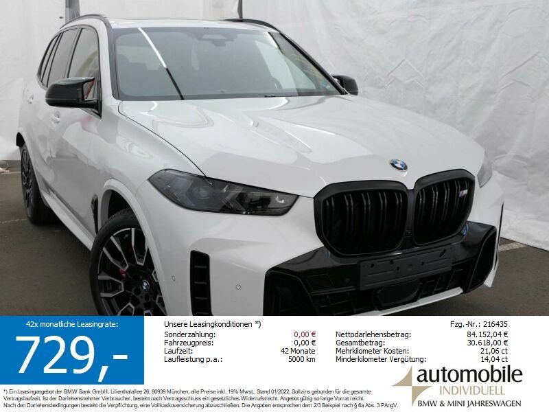 Bild des Angebotes BMW X5 M60i xDr. M Sport Pro 2-Achs Luftfed. AHK ACC