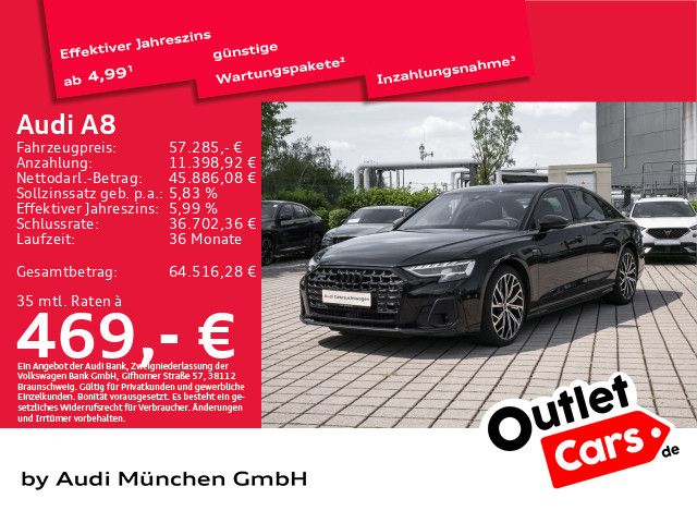 Bild des Angebotes Audi A8 50 TDI qu. tiptr. S line Luftfed./ACC/Virtual