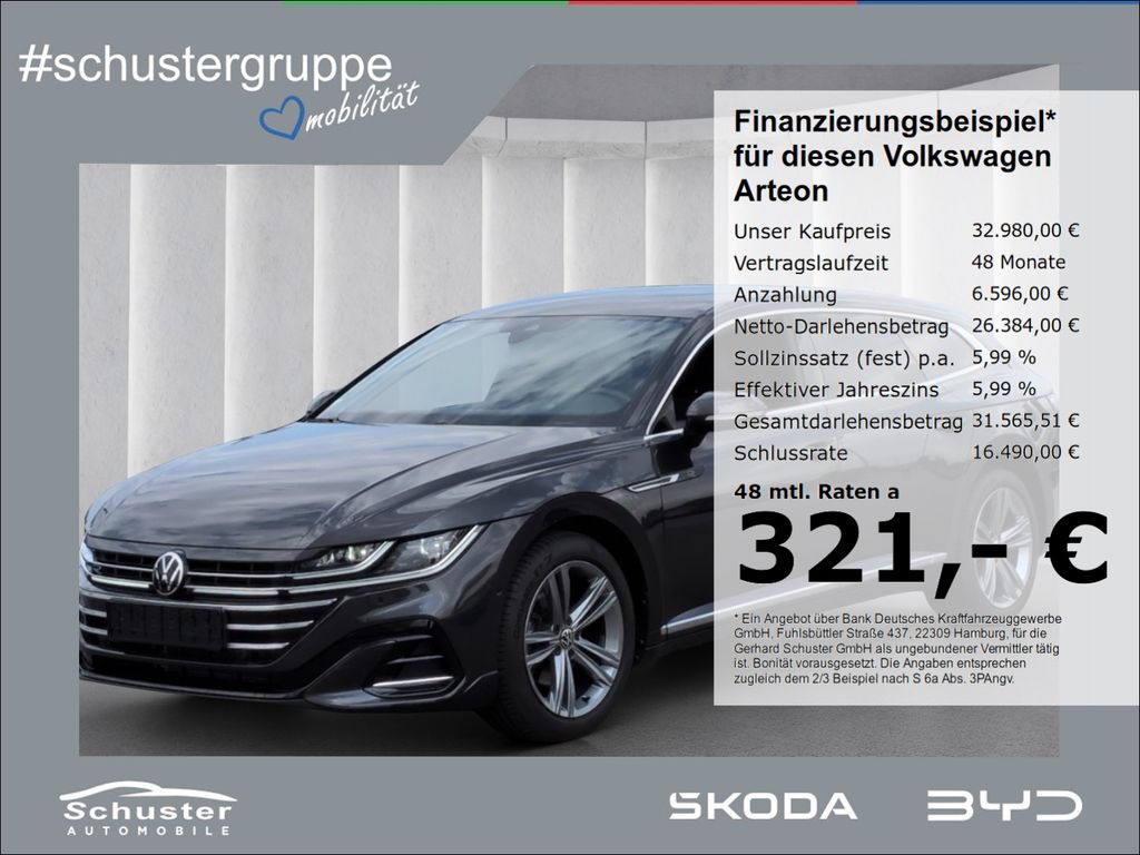 Bild des Angebotes Volkswagen Arteon SB R-LINE TDI*DSG AHK IQ-LED ACC Massage