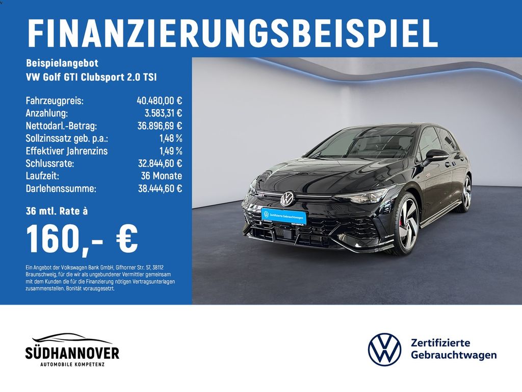 Bild des Angebotes Volkswagen Golf GTI Clubsport 2.0 TSI AreaView+MATRIX-LED+S