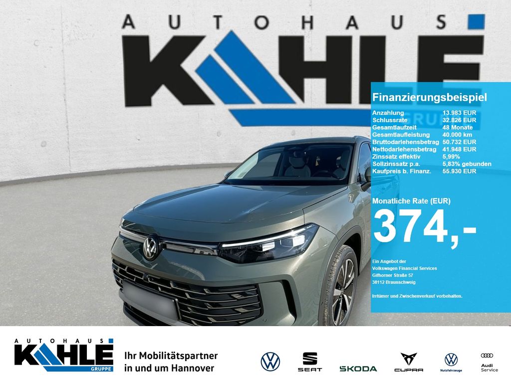 Bild des Angebotes Volkswagen Tayron 2.0 TDI DSG Elegance AHK LM-Catania Winte