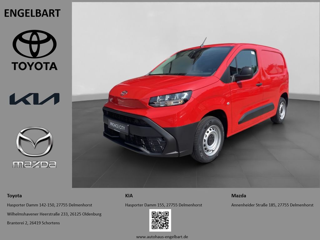 Bild des Angebotes Toyota Proace City L1 verblecht 4-türig Meister 1,2-l-T