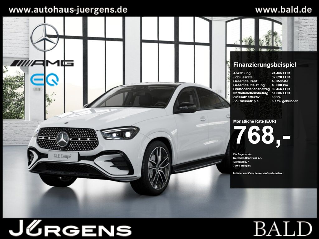 Bild des Angebotes Mercedes-Benz GLE 300 d 4M Cp AMG-Sport/Pano/AHK/Sitzkl/MLB/22