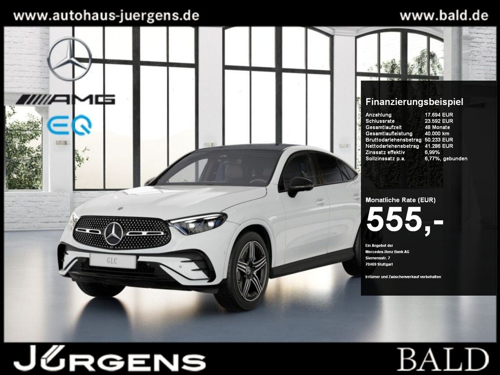Bild des Angebotes Mercedes-Benz GLC 220 d 4M Coupé AMG-Sport/Pano/AHK/Night/20'